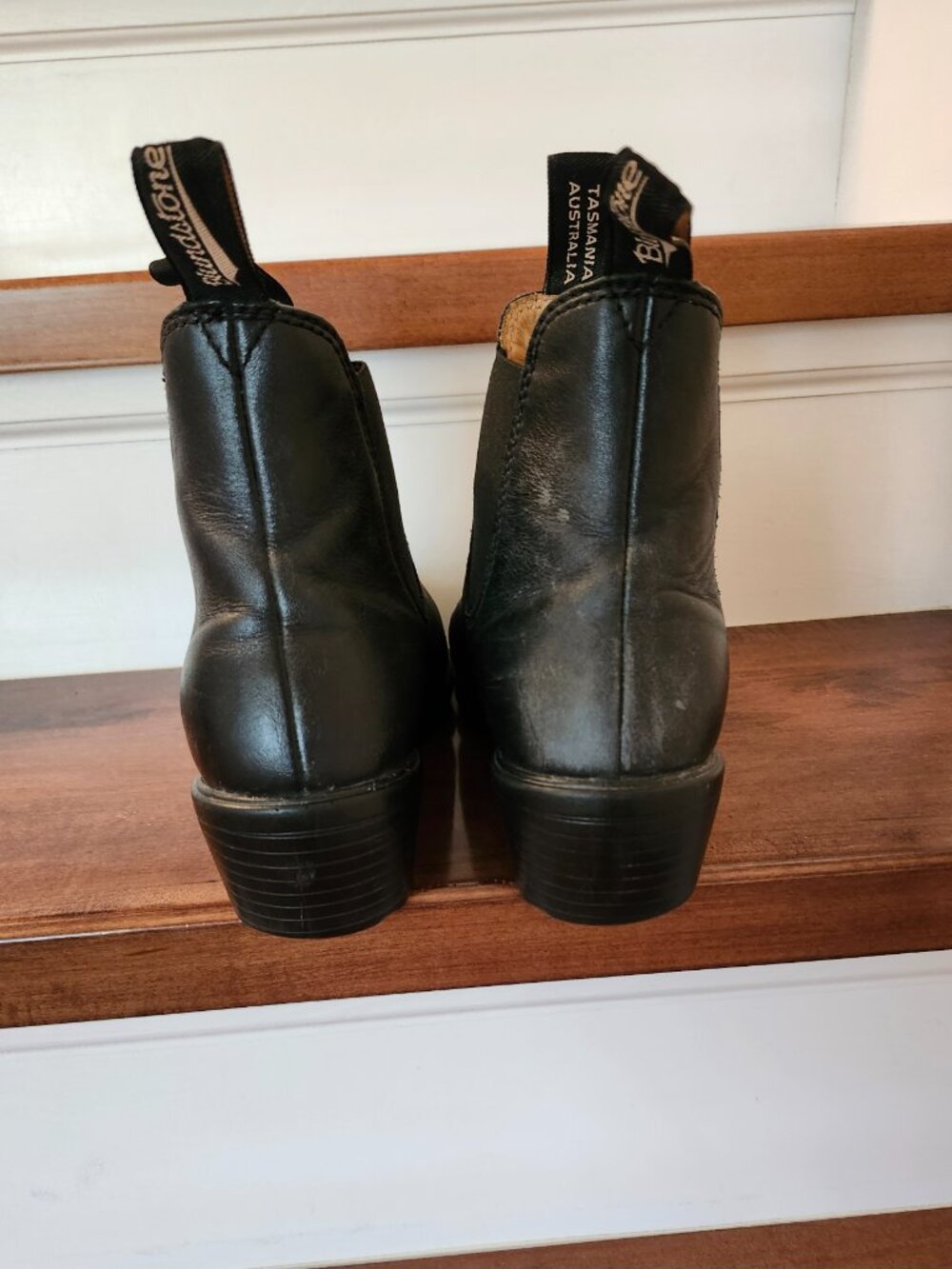 Blundstone heel chelsea black boots in women's size US 8.5 - Picture 4 of 8